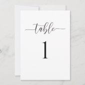 Kaart minimalistisch weddenschap (Voorkant)