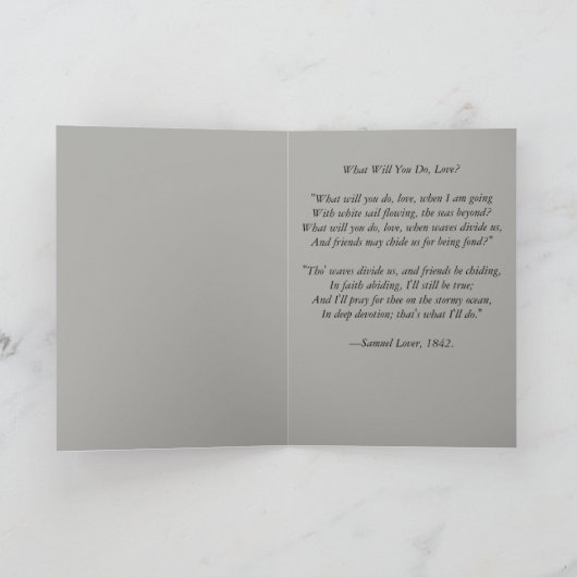 Kaart —Miss You/Going Away (Binnen)