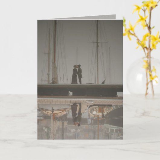 Kaart —Miss You/Going Away (Gele Bloem)