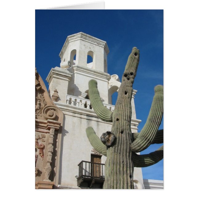 Kaart — Mission San Xavier del Bac (Voorkant)