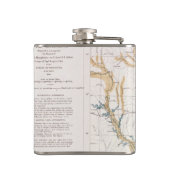 KAART: MISSISSIPPI RIVER, 1861 HEUPFLES (Achterkant)