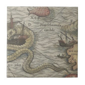 Kaart Monster/Zee-service Tegeltje (Voorkant)