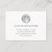 Kaart Moon Information Enclosure Visitekaartje (Voorkant)