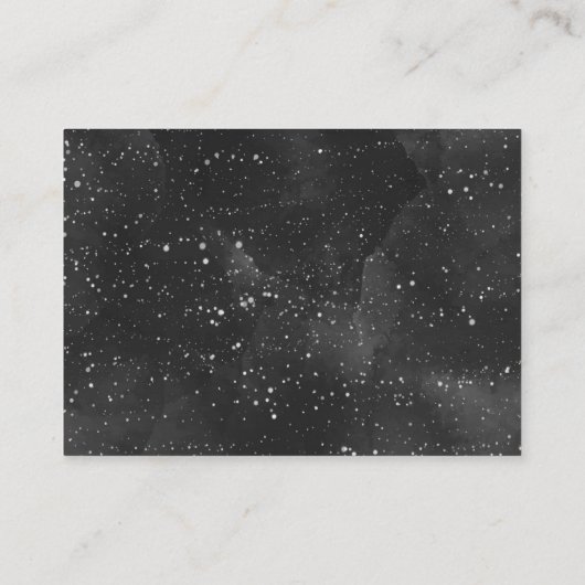 Kaart Moon Information Enclosure Visitekaartje (Achterkant)