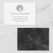 Kaart Moon Information Enclosure Visitekaartje (Voorkant / Achterkant)