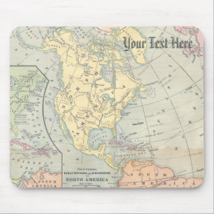  kaart Mousepad Muismat
