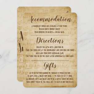 Kaart  muziekbehuizing