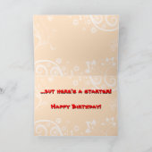 Kaart naar Hawaï - Birthday Card (Binnen)