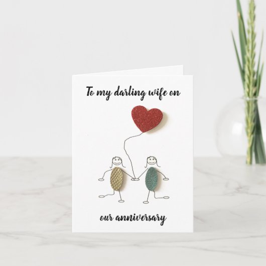 Kaart - naar mijn kleinkind op ons Jubileum (Voorkant)