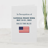 Kaart nationale politieweek 2023 (Voorkant)