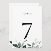 Kaart natuurlijk botanische groen (Voorkant / Achterkant)