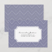 Kaart Nautical Baby shower Registry Insert (Voorkant / Achterkant)