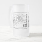 kaart New Haven Railroad 1956 Matglas Bierpul (Voorkant links)