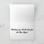 Kaart nieuwjaar (Binnen)