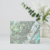 Kaart NJ en omliggende gebieden in Newark (1986) (Staand voorkant)