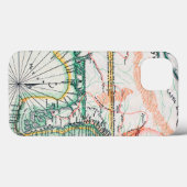 Kaart: Noord-Amerika, 1742 Case-Mate iPhone Case (Achterkant (horizontaal))