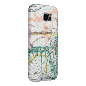 Kaart: Noord-Amerika, 1742 Case-Mate Samsung Galaxy Hoesje (Back/Rechts)
