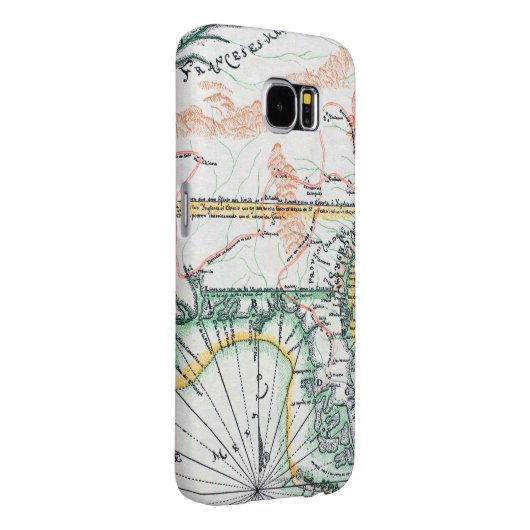 Kaart: Noord-Amerika, 1742 Case-Mate Samsung Galaxy Hoesje (Back/Rechts)