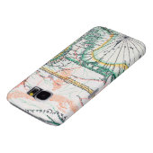 Kaart: Noord-Amerika, 1742 Case-Mate Samsung Galaxy Hoesje (Onderkant)