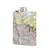 KAART: NOORD-AMERIKA, 1890 HEUPFLES (Links)