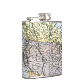 KAART: NOORD-AMERIKA, 1890 HEUPFLES (Rechts)