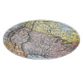 KAART: NOORD-AMERIKA, 1890 SNIJPLANK (Hoek)