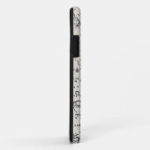 Kaart: Noord-Amerika, C1700 Case-Mate iPhone Case (Achterkant/rechts)