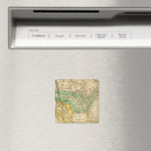 Kaart Noord-Amerika van Worcester Magneet (Insitu (Vaatwasser))
