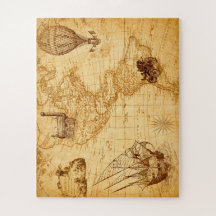  kaart Noord- en Zuid-Amerika