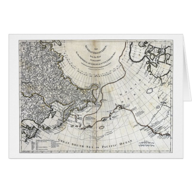 KAART: NOORD PACIFIC (Voorkant Horizontaal)