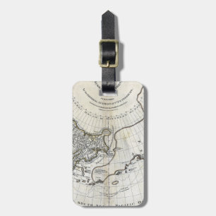 KAART: NOORD PACIFIC BAGAGELABEL