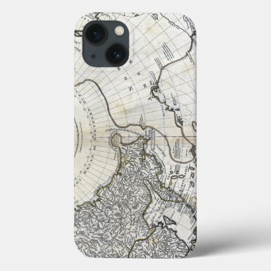 KAART: NOORD-PACIFIC Case-Mate iPhone CASE (Achterkant)