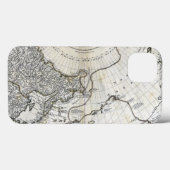 KAART: NOORD-PACIFIC Case-Mate iPhone CASE (Achterkant (horizontaal))