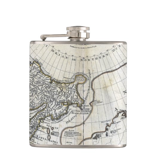 KAART: NOORD PACIFIC HEUPFLES (Voorkant)