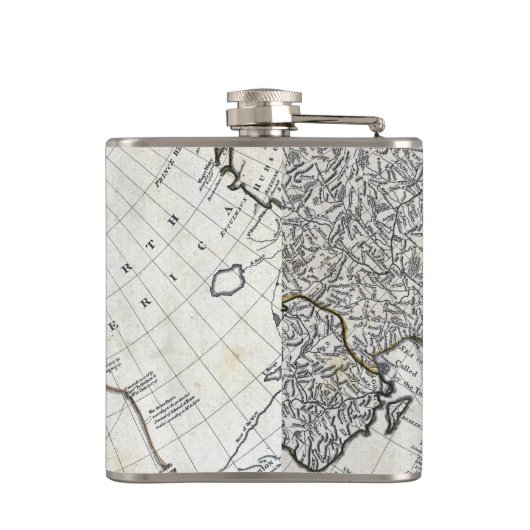 KAART: NOORD PACIFIC HEUPFLES (Achterkant)