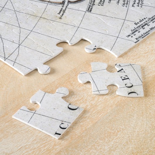 KAART: NOORD PACIFIC LEGPUZZEL (Zijkant)