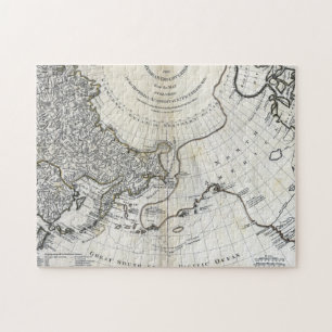 KAART: NOORD PACIFIC LEGPUZZEL