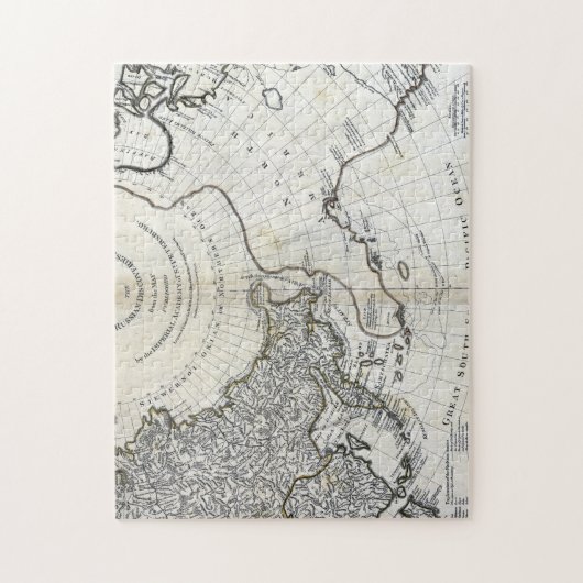 KAART: NOORD PACIFIC LEGPUZZEL (Verticaal)