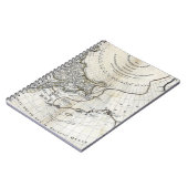 KAART: NOORD PACIFIC NOTITIEBOEK (Linkerzijde)