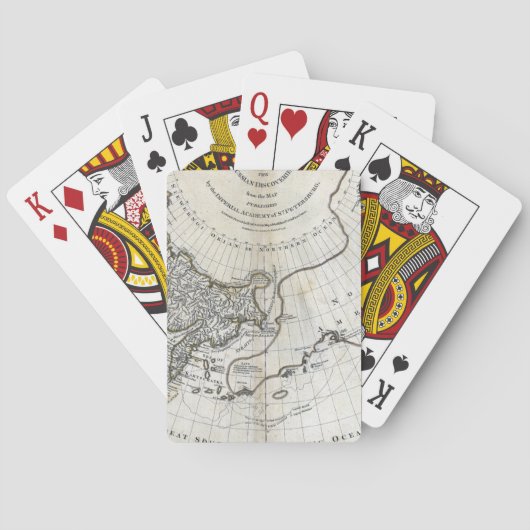 KAART: NOORD PACIFIC POKERKAARTEN (Achterkant)