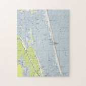  kaart Noordelijke Buitenbanken (1940) Legpuzzel (Verticaal)