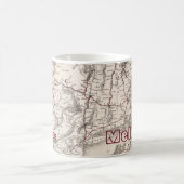 Kaart: Noordoost-Amerika Koffiemok (Center)