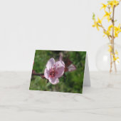 Kaart - noot - Roze Bloom (Gele Bloem)