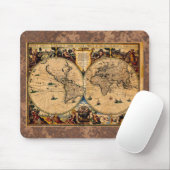 kaart Nova totius terrarum 1625 Muismat (Met muis)