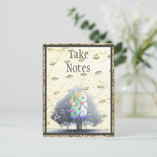 Kaart nr. 13: Neem nota van alles (Staand voorkant)