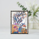 Kaart nr. 14. Apostaat Colorful Drawing (Staand voorkant)