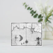 Kaart nr. 2 die de route van de vloot van Armada t (Staand voorkant)