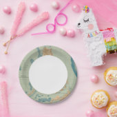 Kaart nr. 4 orografisch papieren bordje (Feest)