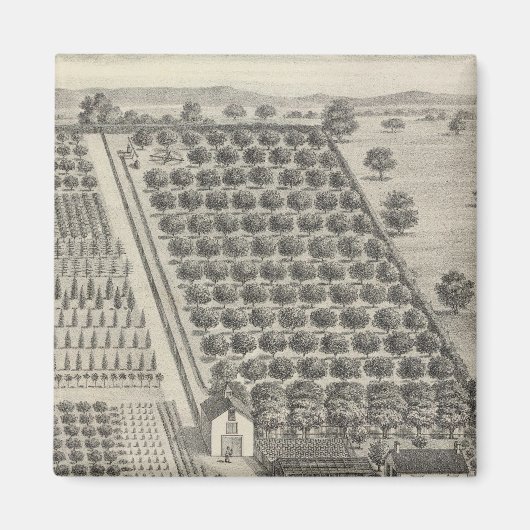 Kaart Nursery, Woodland Magneet (Voorkant)