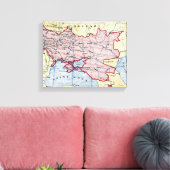 KAART: OEKRAÏNE, c1906 Canvas Afdruk (Insitu (Woonkamer))